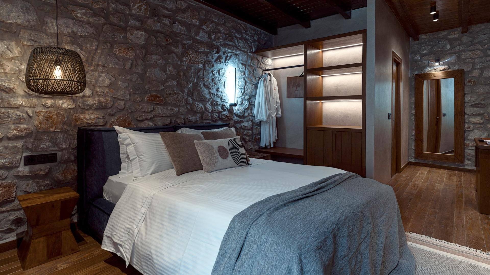 Anemoni Room in Gerolimenas - KaSeas Boutique Hotel