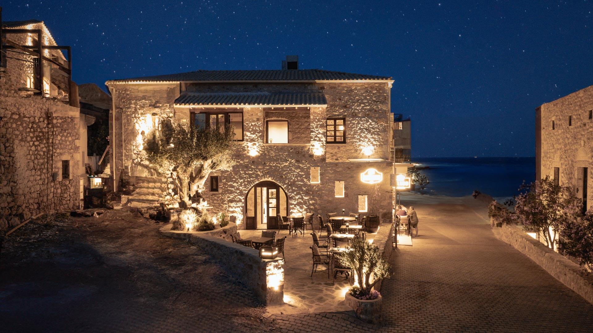 KaSeas Boutique Hotel in Gerolimenas, Mani | Exterior